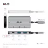 Hub di ricarica CLUB3D USB Gen2 Type-C PD con 2x porte Type-C 10G e 2x porte USB Type-A 10G