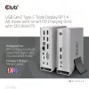Docking station CLUB3D CSV-1568 case in metallo USB Gen2 Type-C USB Gen2 Type-A HDMI DP VGA RJ45 120W