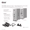 Docking station CLUB3D CSV-1568 case in metallo USB Gen2 Type-C USB Gen2 Type-A HDMI DP VGA RJ45 120W