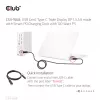 Docking station CLUB3D CSV-1568 case in metallo USB Gen2 Type-C USB Gen2 Type-A HDMI DP VGA RJ45 120W