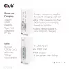 Docking station CLUB3D CSV-1568 case in metallo USB Gen2 Type-C USB Gen2 Type-A HDMI DP VGA RJ45 120W