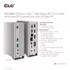 Docking station CLUB3D CSV-1568 case in metallo USB Gen2 Type-C USB Gen2 Type-A HDMI DP VGA RJ45 120W