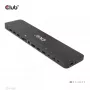 CLUB3D USB Gen1 Type-C Triple Display DP Alt Mode Displaylink Dynamic PD Charging Dock con alimentatore da 120 Watt