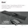 CLUB3D USB Gen1 Type-C Triple Display DP Alt Mode Displaylink Dynamic PD Charging Dock con alimentatore da 120 Watt