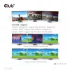 CLUB3D USB Gen1 Type-C Triple Display DP Alt Mode Displaylink Dynamic PD Charging Dock con alimentatore da 120 Watt
