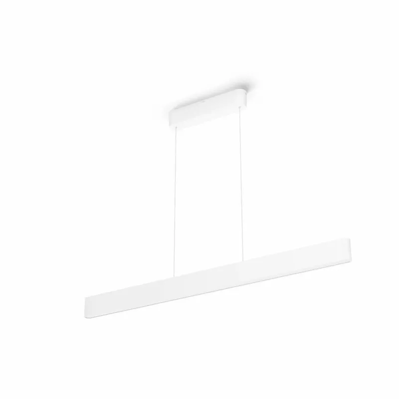 Lampada a sospensione Philips Hue Ensis – luce bianca e colorata, Bluetooth, 220–240V, Ø40mm, profondità 1299mm, altezza min. 164cm