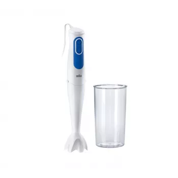 Braun MQ 3000 Smoothie frullatore a immersione 0,6 l 700 W blu, bianco