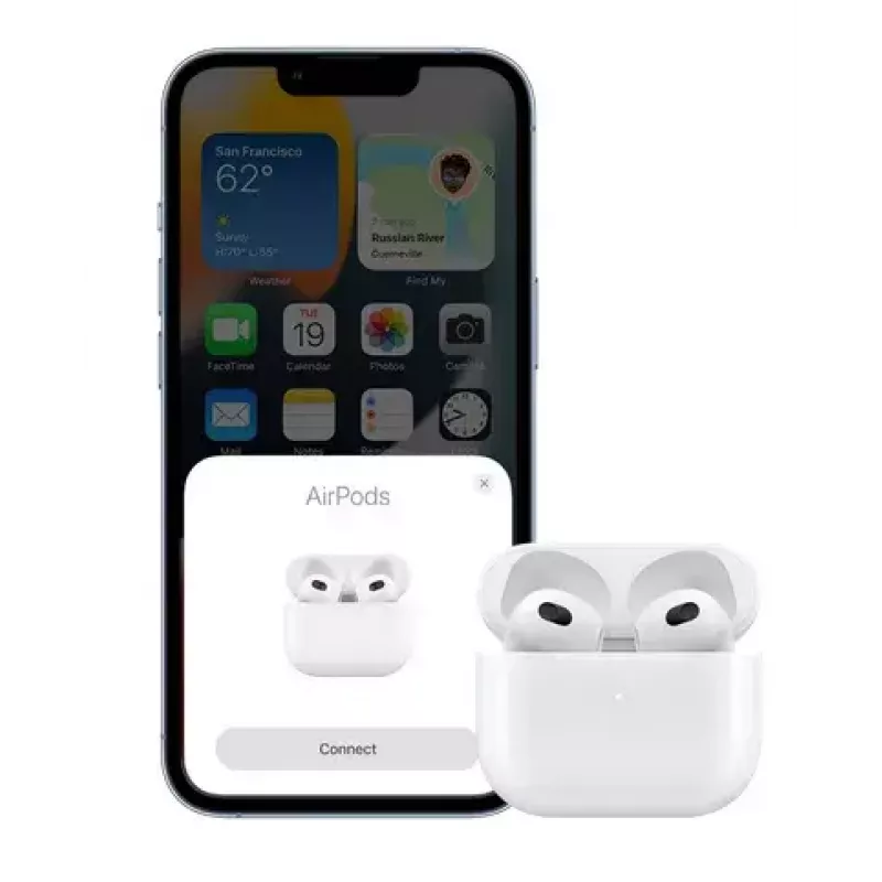 Apple AirPods 3ª generazione + custodia di ricarica MagSafe chiamate/musica Bluetooth bianco