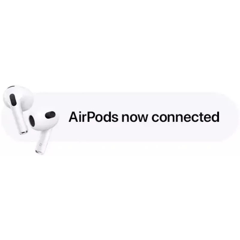 Apple AirPods 3ª generazione + custodia di ricarica MagSafe chiamate/musica Bluetooth bianco