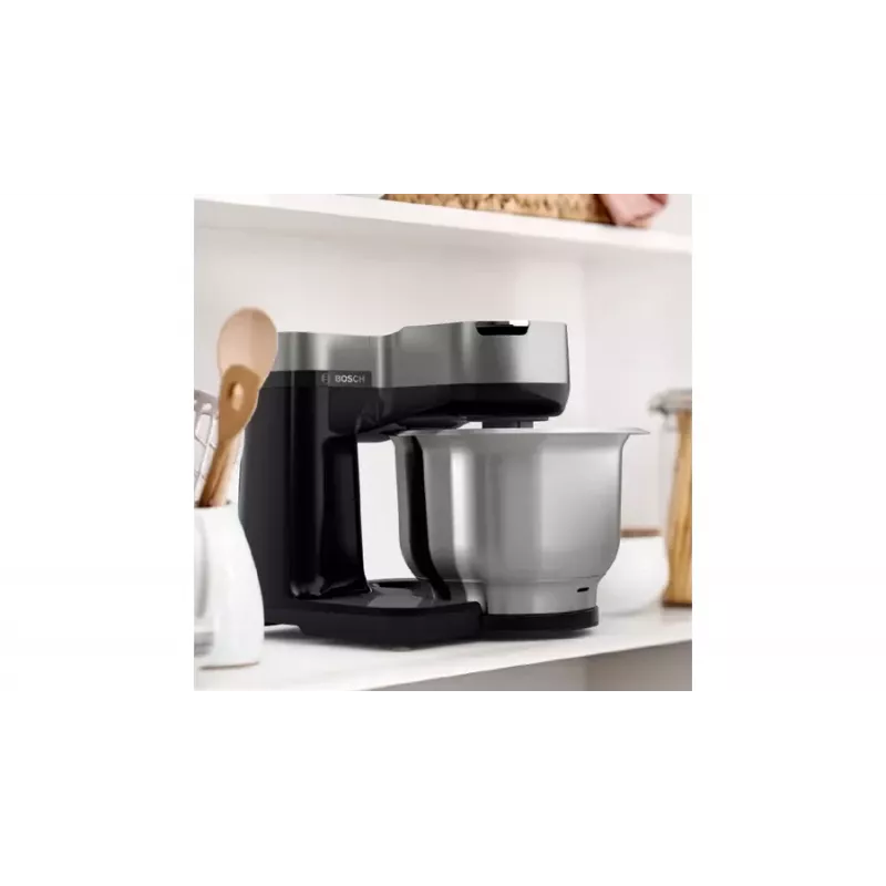 Bosch Serie 2 MUMS2VM00 robot da cucina 900 W 3,8 l nero, argento