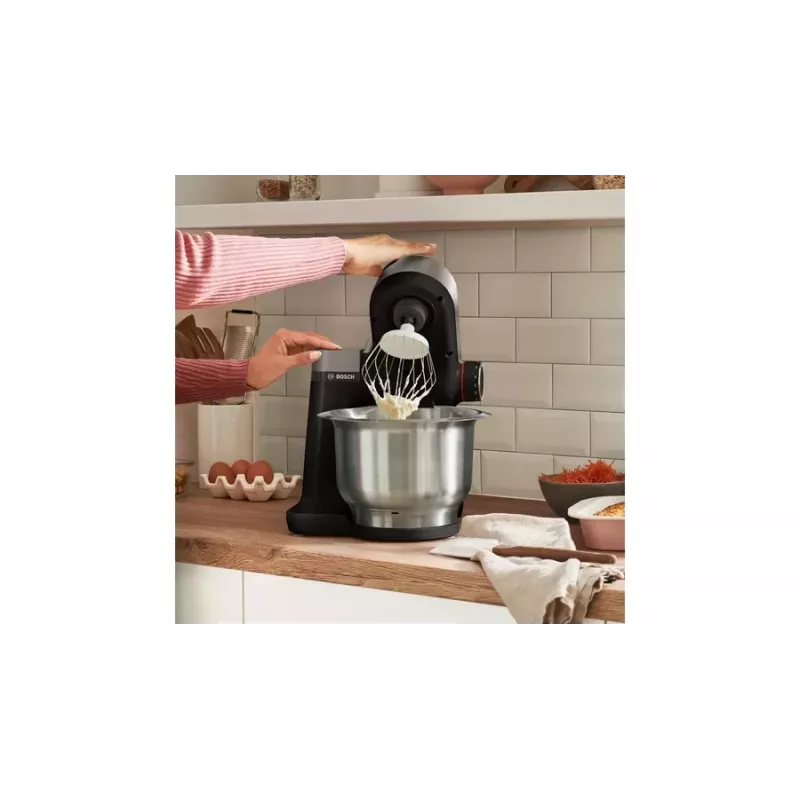 Bosch Serie 2 MUMS2VM00 robot da cucina 900 W 3,8 l nero, argento