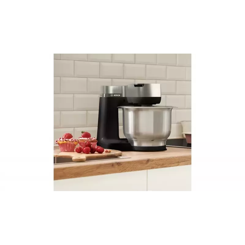 Bosch Serie 2 MUMS2VM00 robot da cucina 900 W 3,8 l nero, argento