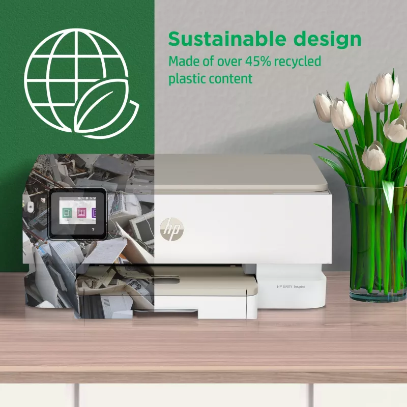 HP ENVY Inspire 7220e stampante all-in-one a colori wireless, Instant Ink; copiatrice, scanner
