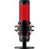 HyperX QuadCast - microfono USB (nero-rosso) - illuminazione rossa