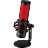 HyperX QuadCast - microfono USB (nero-rosso) - illuminazione rossa