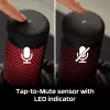 HyperX QuadCast - microfono USB (nero-rosso) - illuminazione rossa
