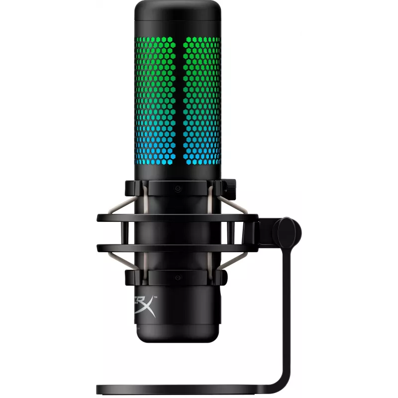 HyperX QuadCast S - microfono USB (nero-grigio) - illuminazione RGB