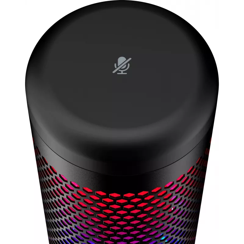 HyperX QuadCast S - microfono USB (nero-grigio) - illuminazione RGB