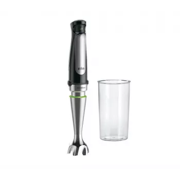 Braun MQ 7000X frullatore a immersione 0,6 L 1000 W nero, acciaio satinato