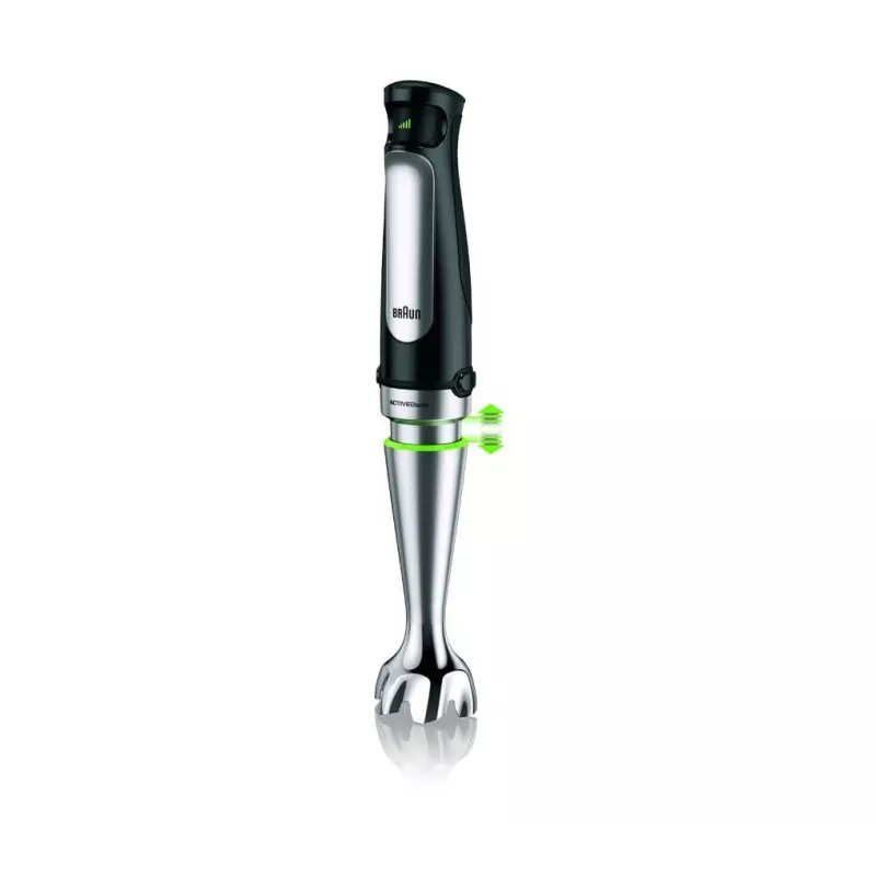 Braun MQ 7000X frullatore a immersione 0,6 L 1000 W nero, acciaio satinato