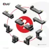 Set di adattatori USB Type-C Gen2 ad angolo, 2 pezzi CLUB3D CAC-1528 — USB-C a USB-C, supporta 4K@120Hz