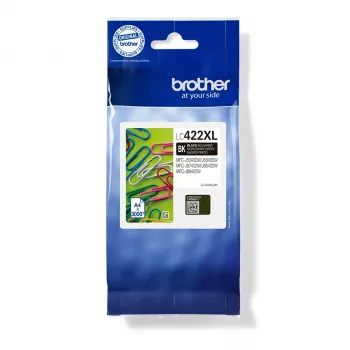 Cartuccia d'inchiostro Brother LC422XLBK 1 pz. originale alta capacità (XL) nero