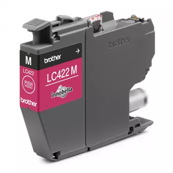 Cartuccia d'inchiostro Brother LC422M 1 pz. originale magenta