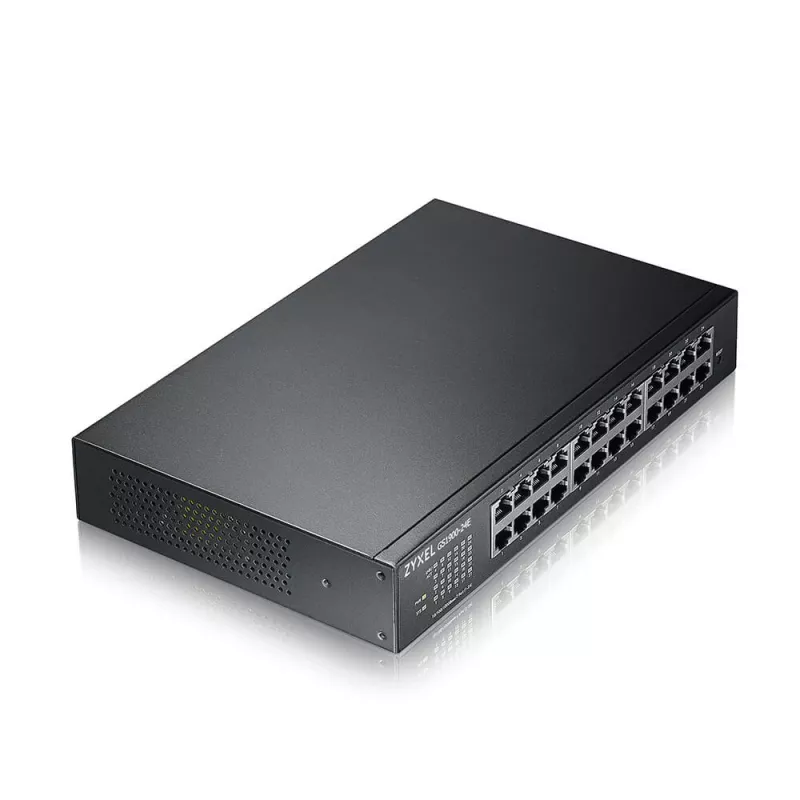 Switch di rete Zyxel GS1900-24E-EU0103F Managed L2 Gigabit Ethernet (10/100/1000) 1U nero