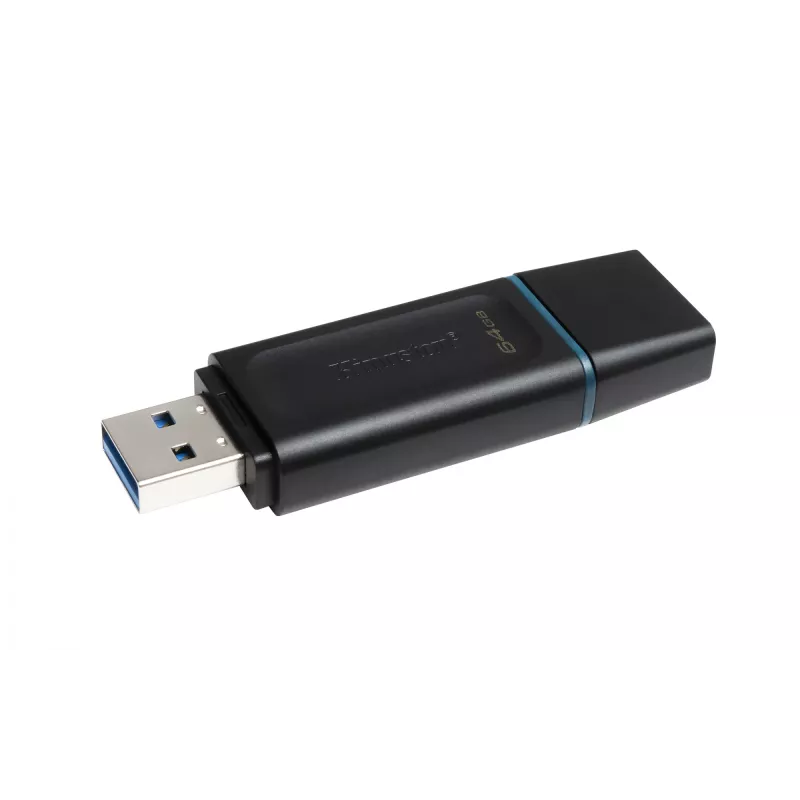 Kingston DataTraveler Exodia chiavetta USB 3.2 Gen 1 da 64 GB, 2 pz., nero/turchese