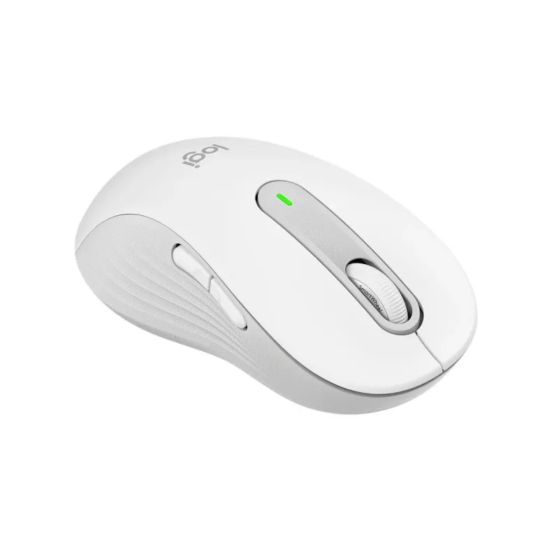 LOGITECH Signature M650 Mouse wireless Off-White L Sinistra