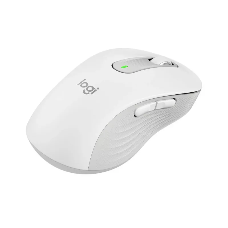 LOGITECH Signature M650 Mouse wireless Off-White L Sinistra