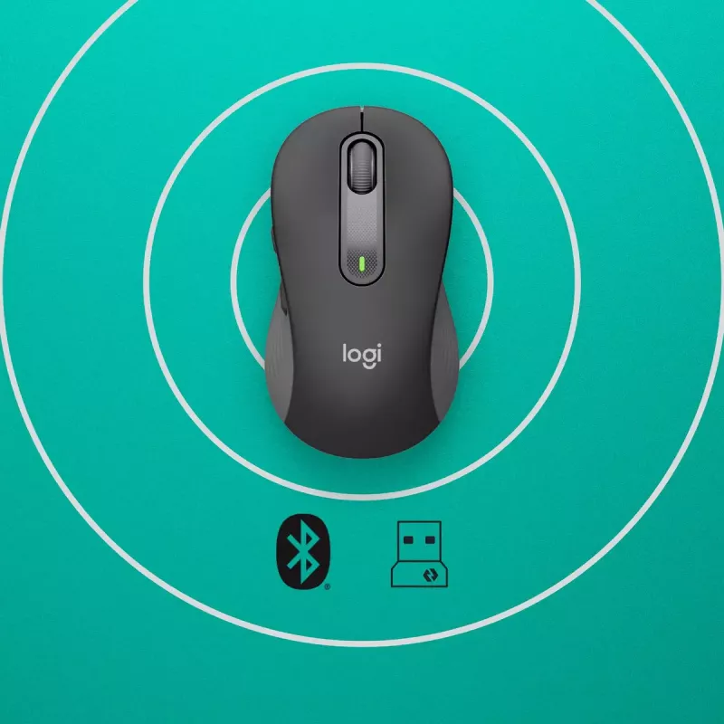 Mouse senza fili Logitech Signature M650 Logi Bolt Bluetooth