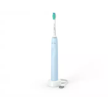 Spazzolino elettrico sonico Philips HX3651/12 — modalità delicata, batteria Li-Ion integrata, 1 testina, bianco/blu