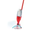 Lavapavimenti VILEDA Spray Max microfibra asciutto e bagnato — testa in plastica, serbatoio 0,6 l, antibatterico, bianco/rosso