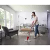 Lavapavimenti VILEDA Spray Max microfibra asciutto e bagnato — testa in plastica, serbatoio 0,6 l, antibatterico, bianco/rosso