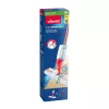 Lavapavimenti VILEDA Spray Max microfibra asciutto e bagnato — testa in plastica, serbatoio 0,6 l, antibatterico, bianco/rosso