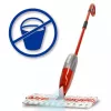 Lavapavimenti VILEDA Spray Max microfibra asciutto e bagnato — testa in plastica, serbatoio 0,6 l, antibatterico, bianco/rosso