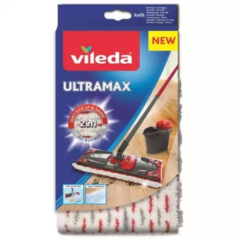 Panno di ricambio per mocio Vileda rosso bianco