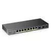 Switch Zyxel GS1100-10HP v2 unmanaged Gigabit Ethernet (10/100/1000) Power over Ethernet (PoE) nero