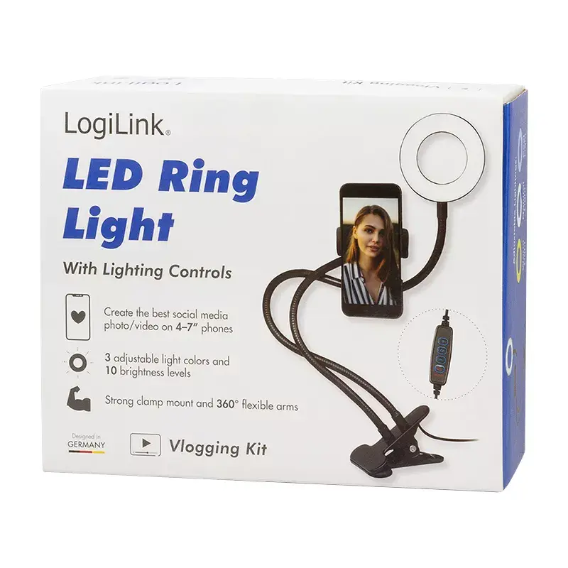 Anello luminoso LogiLink AA0150 24 LED