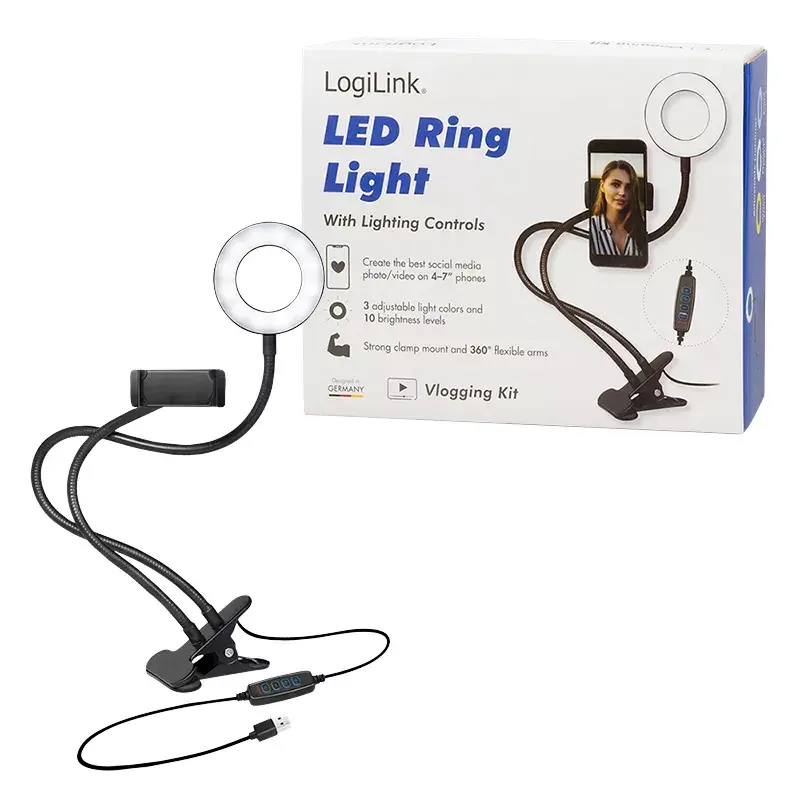 Anello luminoso LogiLink AA0150 24 LED