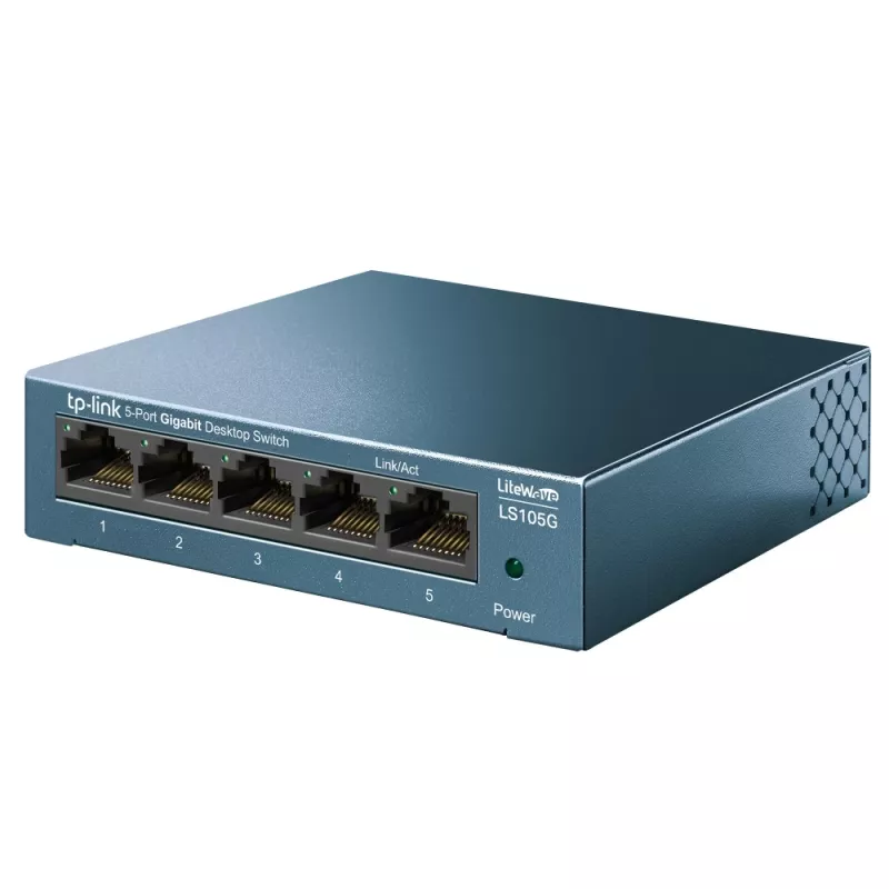 Switch di rete desktop TP-Link 5 porte 10/100/1000Mbps