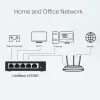 Switch di rete desktop TP-Link 5 porte 10/100/1000Mbps