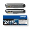 Brother TN-241BKTWIN toner doppia confezione, nero, 2 x 2500 pagine