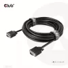 Club 3D CAC-1710 cavo VGA HD-15 maschio/maschio, bidirezionale, 10 m, 1080p, nero