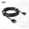 Club 3D CAC-1710 cavo VGA HD-15 maschio/maschio, bidirezionale, 10 m, 1080p, nero