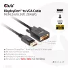 Cavo DisplayPort a VGA M/M CLUB3D CAC-1012 2m