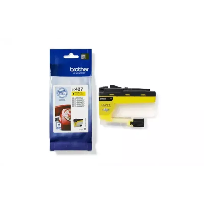 Cartuccia d'inchiostro Brother LC-427Y 1 pz. originale giallo