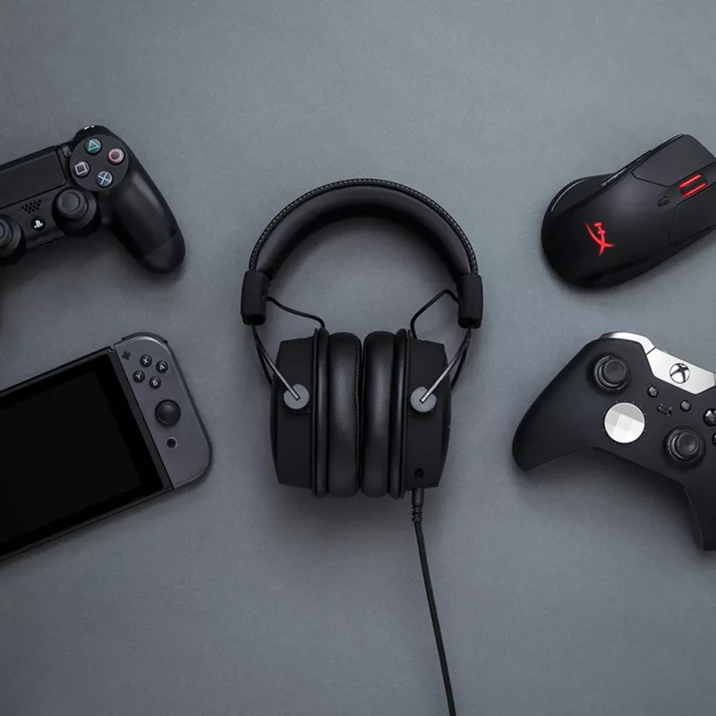 HyperX Cloud Alpha - Headset da gaming (nero-rosso)