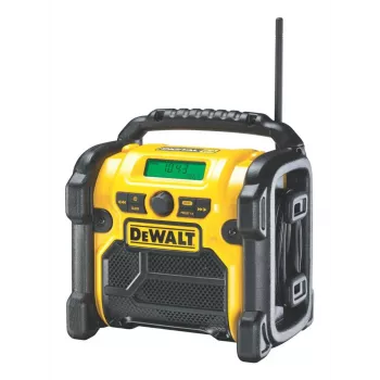 Radio compatta DAB+/FM senza fili Li-Ion DEWALT – solo apparecchio